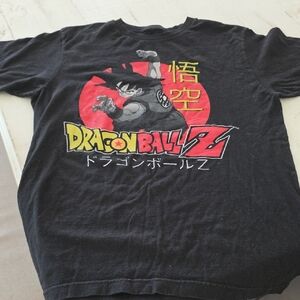 Black and Red Dragon Ball Z Short Sleeve Tee